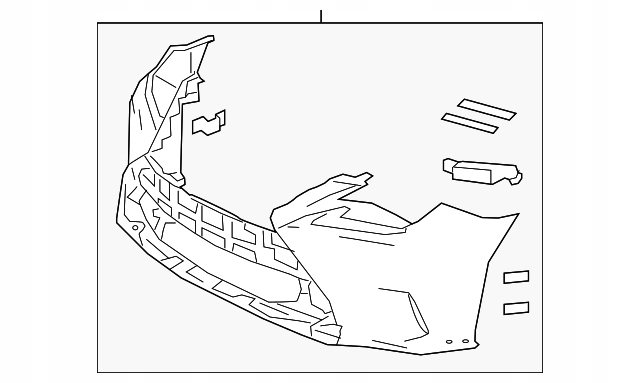 фото №1, Org!!! бампер перед переднє накладка бампера lexus rc 2015-
