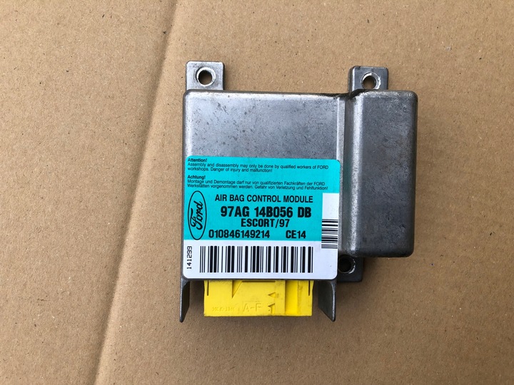 фото №1, Ford escort датчик подушка безпеки 97ag14b056-db