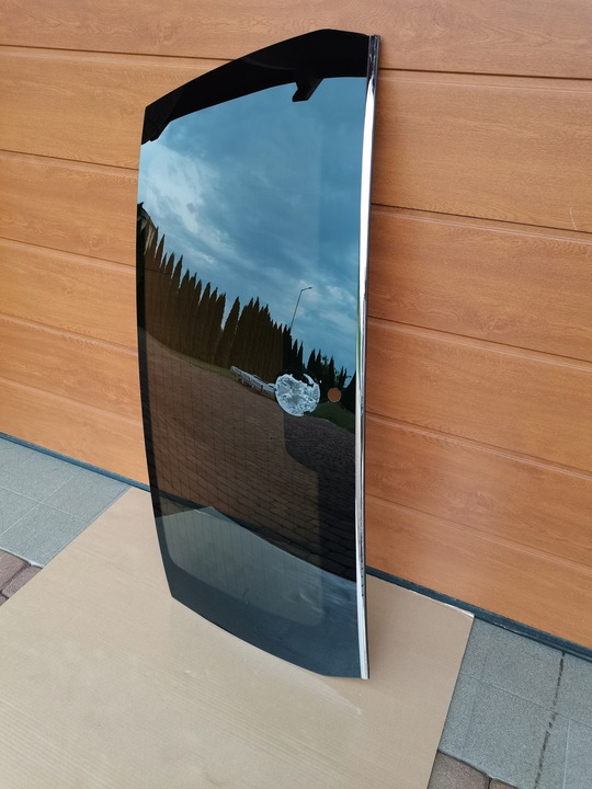 фото №5, Vw caddy 2k7 стекло зад задняя w крышка багажника+ планка хром