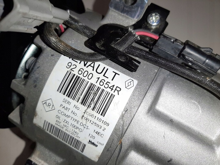 фото №6, Renault nissan dacia компрессор кондиционера a/c новая oem