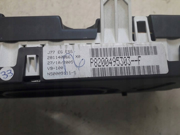 фото №9, Renault modus 04-12 1.2 b набір стартовий імобілайзер блок керування 8200414422