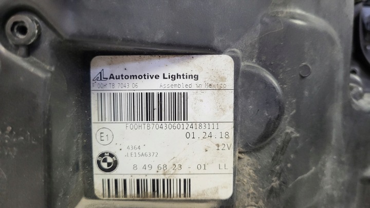фото №11, -фара передняя перед передняя левая bmw x3 g01 x4 g02 полный led