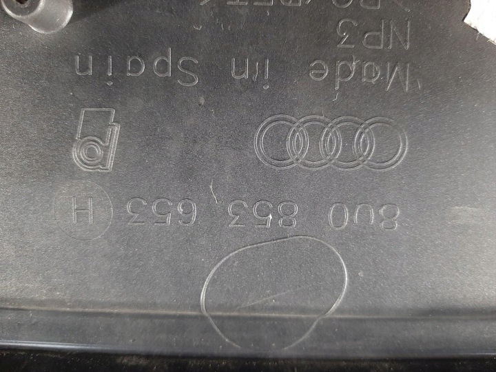 фото №7, Audi q3 8u решётка радиатора решётка маскировочная накладка 8u0853653h q3 8u