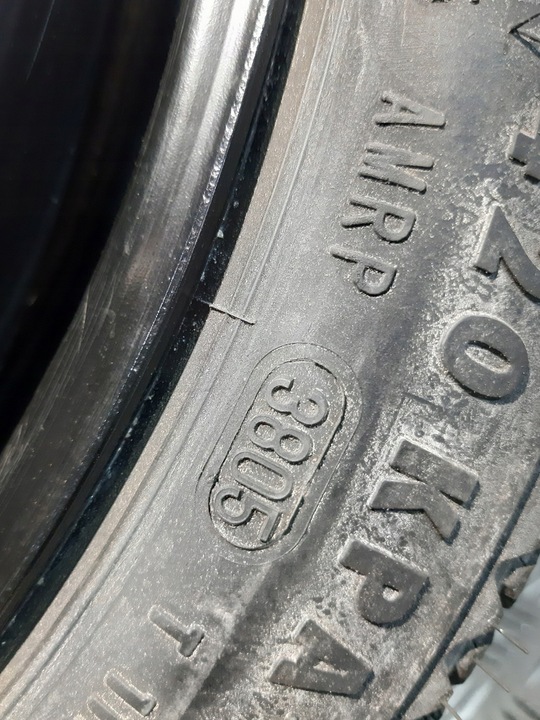 фото №8, Колесо запасне докатка opel 5x110 et41 4j continental 115/70 r16 92m