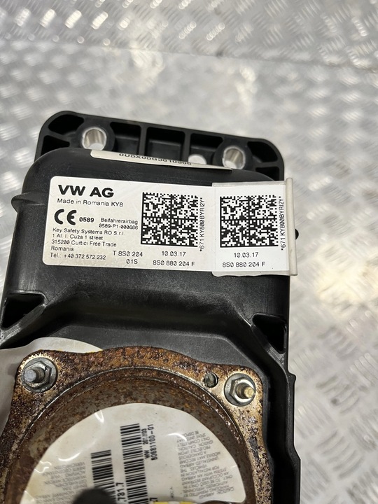 фото №1, Подушка пасажира подушка безпеки audi tt 8s 14- 8s0880204f