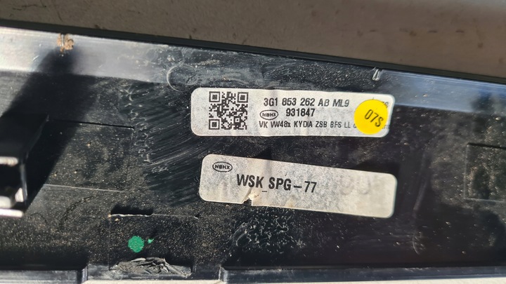 фото №9, Vw passat b8 14-19r dekor планка панели 3g1853262ab 3g1853261n ml9