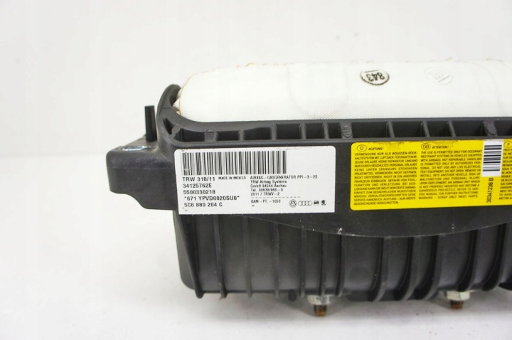 фото №5, Qf158 vw jetta vi 5c подушка подушка пассажира 5c6880204c