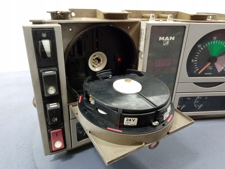 фото №4, Man f2000 fe спидометр приборы tacho 81.27202.6080