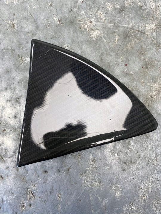 фото №5, Audi r8 plus 4s решітка повітропровід права середня захист планка спідометра карбон