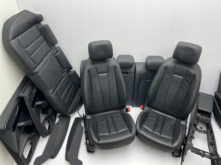 фото №12, Audi a4 b9 8w9 универсал avant салон кожаные сиденья диван комплект демонтаж