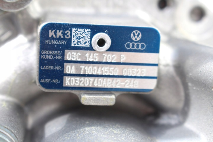 фото №5, Vw audi seat skoda турбина 03c145702p 03c145701t 03c145703a 03c145702px 03c