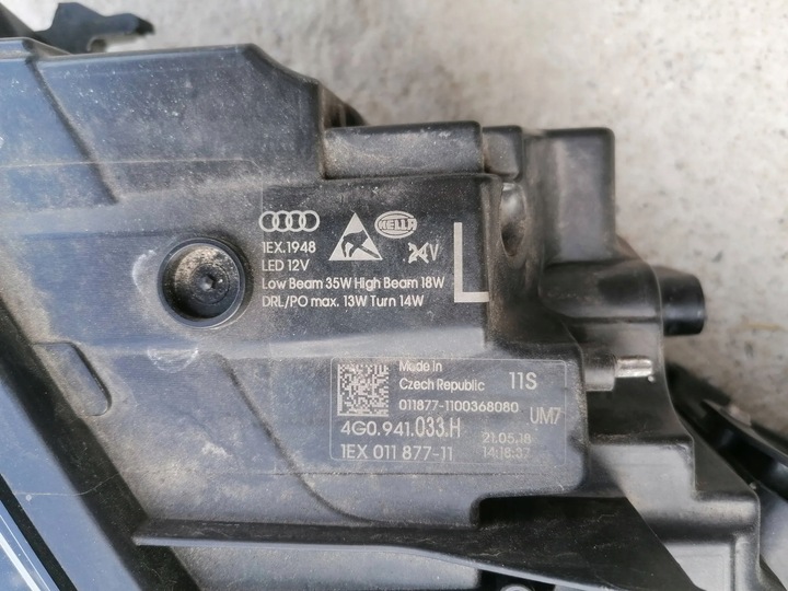 фото №9, Лампа левая левый перед audi a6 c7 рестайлинг