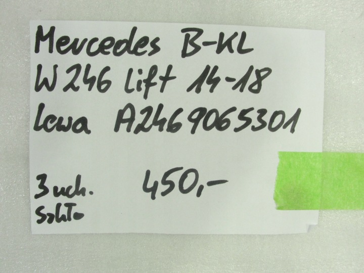 фото №10, Лампа перед левая mercedes b-klasa w246 рестайлинг 14-18 a2469065301