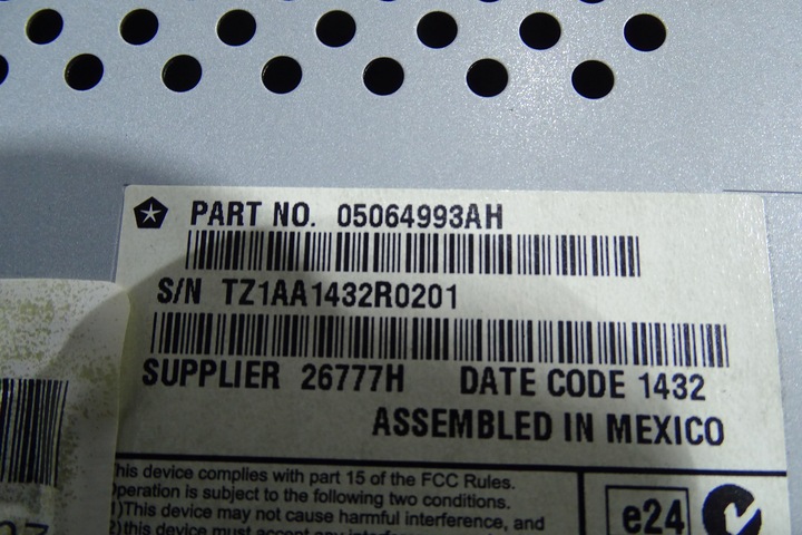 фото №16, Journey freemont дисплей экран 05064993ah сенсорный