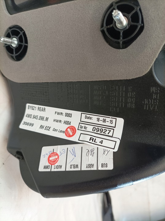 фото №12, Bentley fs 15 лампа правые зад европа 4w0945096m