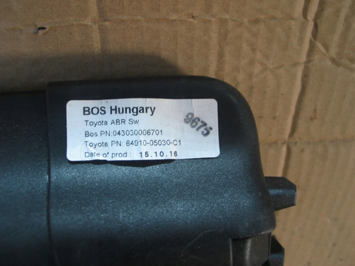фото №9, Ролета багажника toyota avensis t27 08-15r. 64910-05030-c1