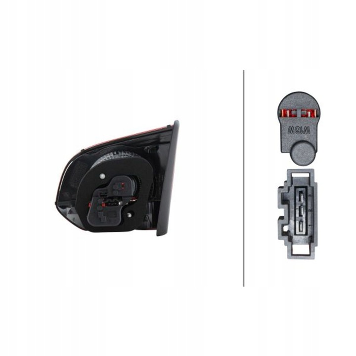 фото №4, Лампа vw golf vi 08-13 зад ліва