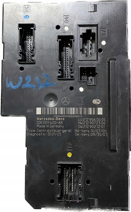 фото №1, Meredes c w212 2.2d модуль sam 5dk009620