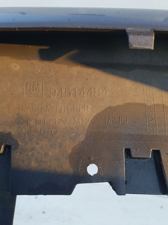 фото №13, Opel karl 14-19 бампер перед переднє 94514484