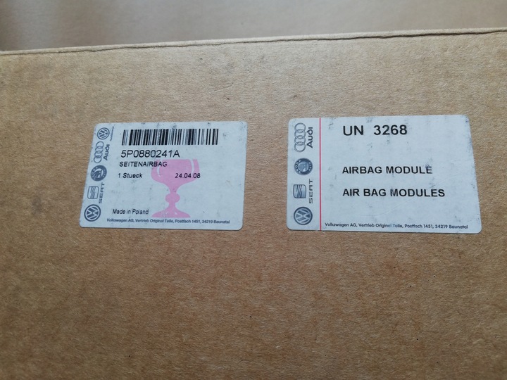 фото №10, Подушка подушка безпеки ліва сидіння водія seat altea toledo iii 5p