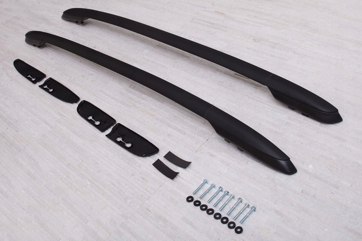 фото №9, Toyota rav4 iv xa40 2013-2018 рейлінги дахові чорні стиль oem 6340142080b1