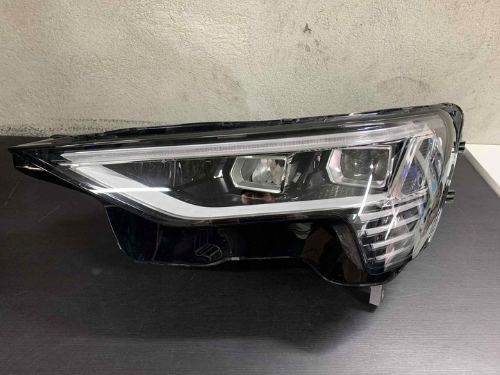 фото №8, Audi q8 e-tron повний led фара лівий лампа ліва 4ke941781 oem