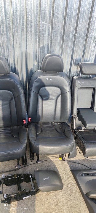 фото №8, Сидіння сидіння audi q5 8r шкіра комплект