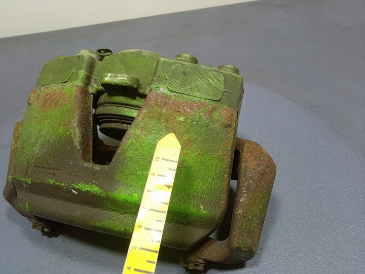 фото №6, Audi q5 i 8r 2.0 tdi суппорт перед левый переднее скоба 320mm 8r0105k