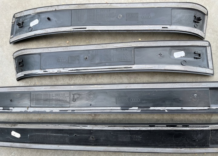 фото №8, Планки пороговые накладки sline s-line audi a4 b6 b7 sedan avant