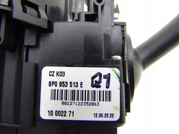 фото №8, Перемикач комбінований стрічка підкермові важелі audi a3 8p 08-