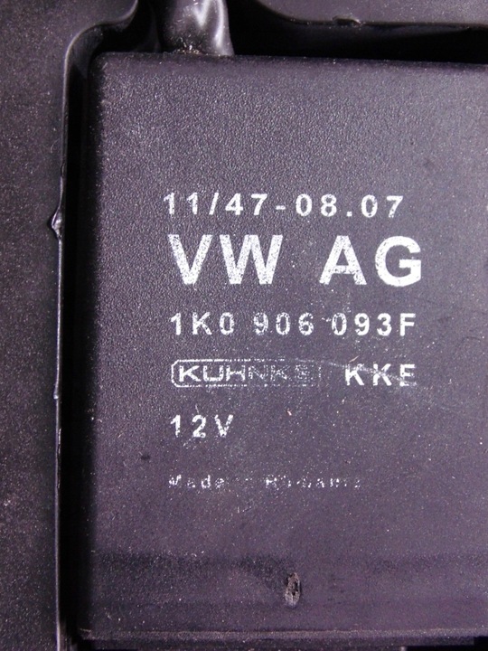 фото №3, Модуль блок управления насоса топлива fabia roomster ii 06-2014r 1k0906093f