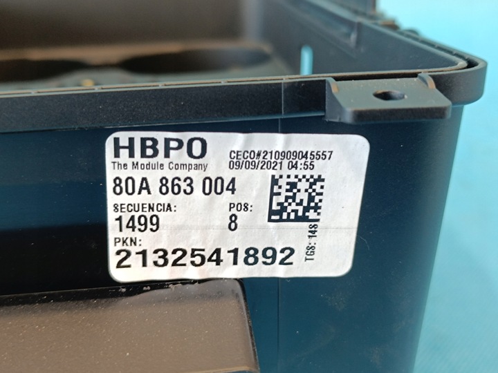 фото №9, Audi q5 fy рестайлинг 2.0 tdi 2022 r вкладка бардачок cup держатель туннеля 80a863004