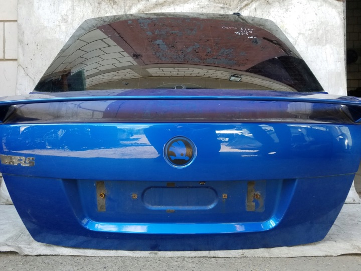 фото №7, Крышка багажника зад skoda octavia ii рестайлинг hb rs vrs код 9463