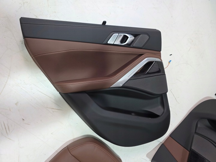 фото №15, Сиденья салон кожа bmw x6 g06 lci 5мест individual вентилируемые комфорт