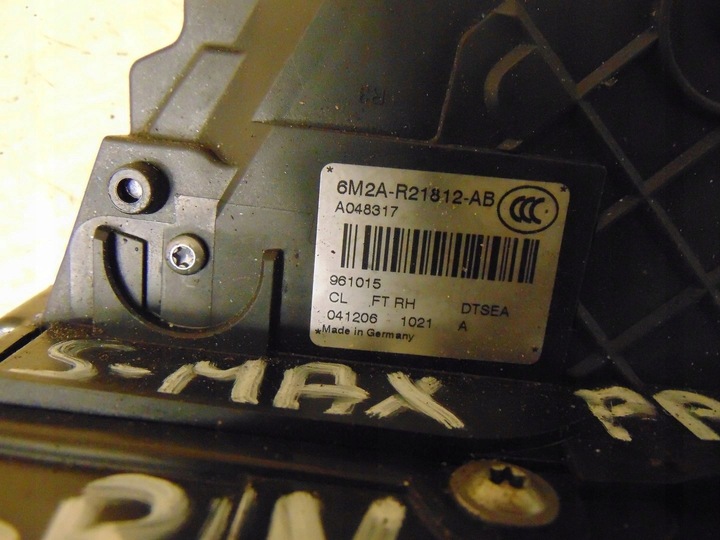 фото №7, Замок дверь правый перед ford s-max mk1 европа