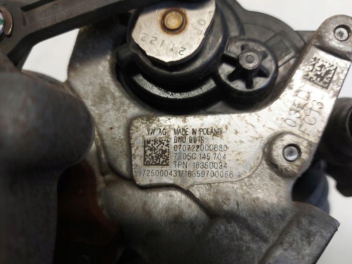 фото №6, Audi a3 8y4 hb 5d 1.0 tsi турбонагнітач турбіна 05c145704