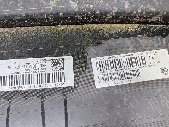 фото №13, Audi a4 b9 рестайлінг s line 8w9 бампер задній зад універсал avant 8w9807511t