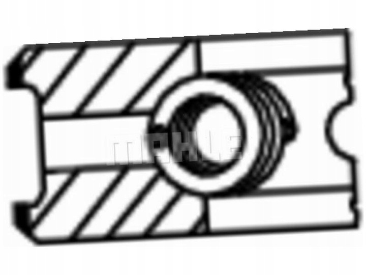 фото №2, Кольца поршневые mercedes класс c w204 3.0 s204 3.0