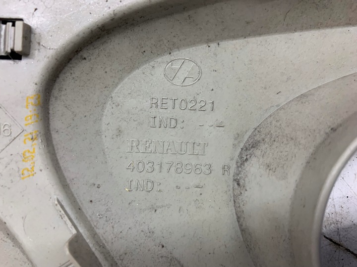 фото №7, Kołak кришка 16" 403178963r renault zoe 12-18