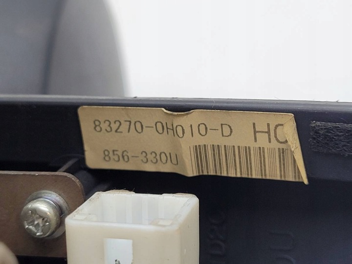 фото №10, Панель приладів 1.0 b peugeot 107 aygo c1 eu 83800-0h011 83270-0h010