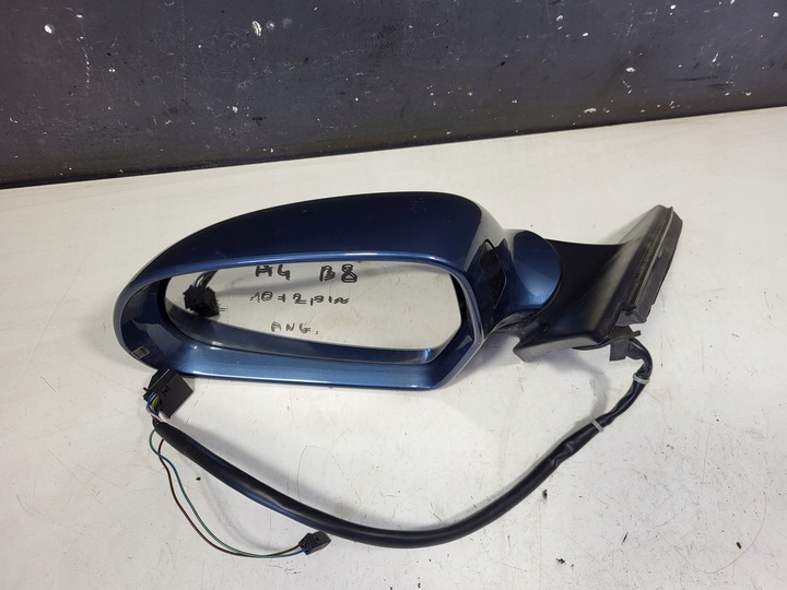 фото №6, Зеркало левый перед левая передние audi a4 b8 10+2 pin lz5b