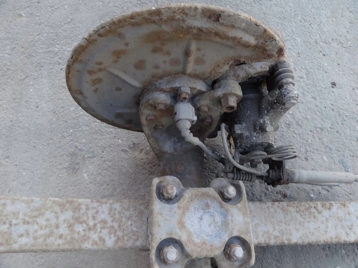 фото №6, Vw caddy iii 2004 2.0 sdi балка ось подвешивание зад задняя