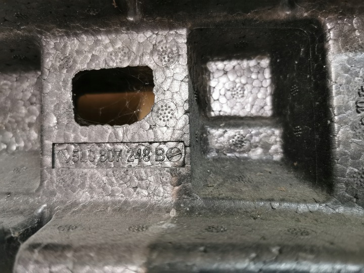 фото №5, Пенополистирол абсорбер пена бампера перед yeti