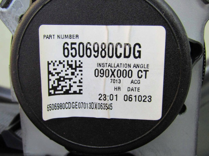 фото №8, Cr-v vi 23r pas средний зад задний задний безопасности 6506980cdg