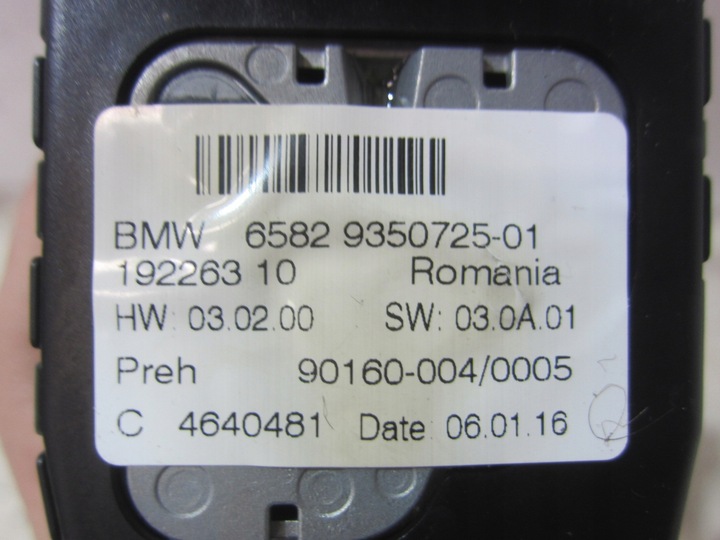 фото №11, Bmw 5 f10 f07 f11 f02 контролер idrive панель керування 65829350725 9350725