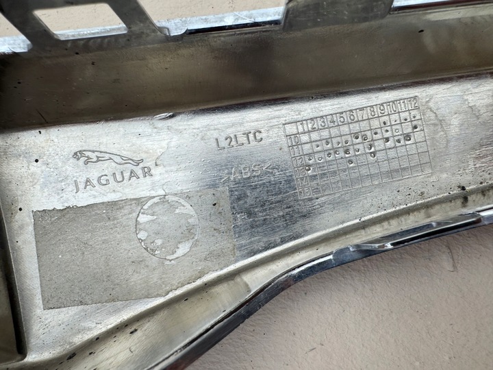фото №10, Jaguar xf x250 планка левая бампера перед передняя cx23-17c753