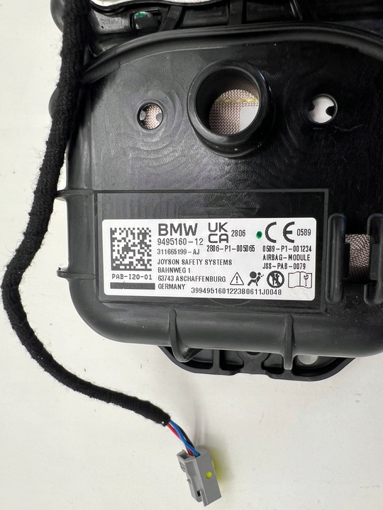 фото №7, Оригинал подушка безопасности подушка безопасности пассажира bmw ix i20 европа ece 2021-