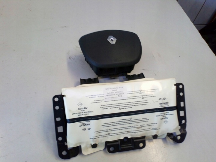 фото №6, Renault laguna iii панель раздаточная консоль подушка безопасности подушка безопасности