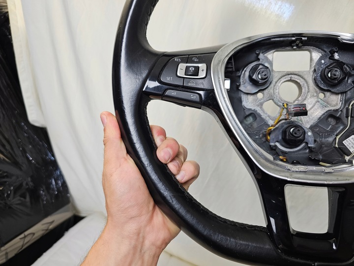 фото №7, Кермо шкіра мультифункція vw tiguan touran 5ta з підігрівом r31