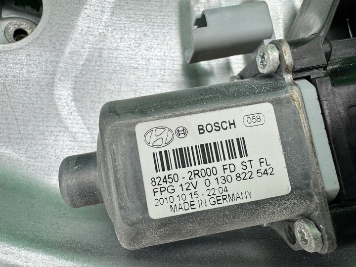 фото №8, Подъемник стекла левый переднее моторчик 82450-2r000 hyundai i30 i 1 07-